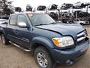 2006 Toyota Tundra SR5 Blue Crew Cab 4.7L AT 2WD #Z22138